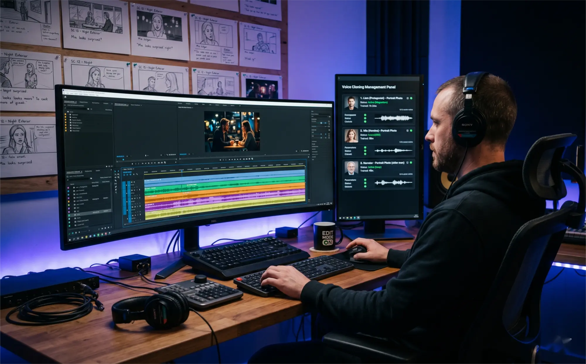 短剧团队使用 VoxCPM2 进行 AI 真人短剧配音